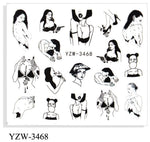 Стикер YZW-3468