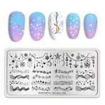 Метален шаблон Born Pretty Decoration L002