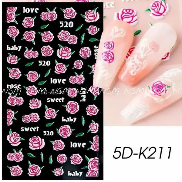 Стикер 5D-K211